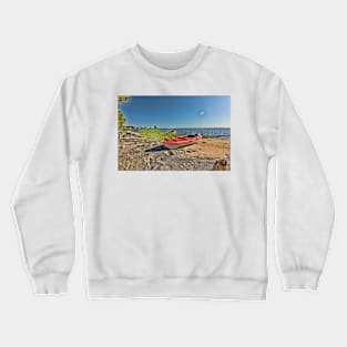 Taking a break from Kayaking Crewneck Sweatshirt